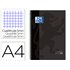 Bloc Espiral Oxford European Book Tapa Extradura Din A4 80 Hojas Cuadricula 5 Mm Color Gris