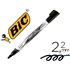 Rotulador Bic Velleda Liquid Pocket Punta Redonda 2,2 Mm Negro