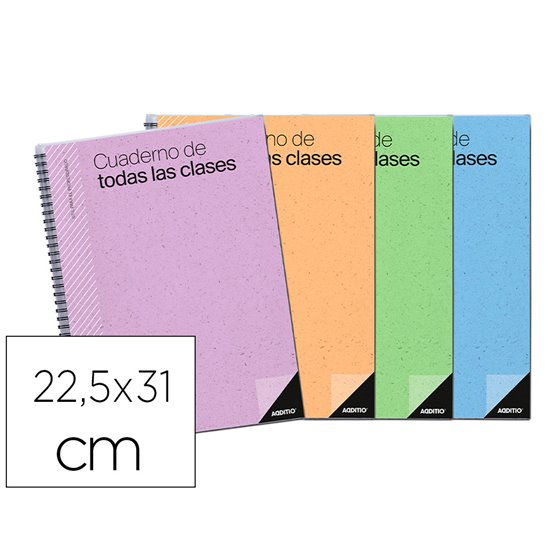 Cuaderno De Todas Las Clases Sv Additio Plan Mensual Del Curso Evaluacion Continua Y Programacion Semanal 22,5X31Cm
