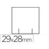 Etiquetas Meto Blanca 29X28 Mm Troquelada Rollo De 700 Etiquetas