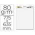 Bloc Congreso Post-It Liso 775X635 Mm 30 Hojas 80G/M2 Pack 2+1 Gratis