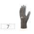 Guantes Deltaplus Poliester Antideslizante Lavable Especial Para Manipulacion Y Manutencion Gris Talla 7