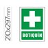 Pictograma Syssa Señal De Botiquin En Pvc 210X297 Mm