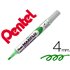 Rotulador Maxiflo Pentel Para Pizarra Blanca Color Verde
