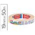Cinta Adhesiva Tesa Para Pintor 50 Mt X 19 Mm