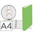 Carpeta De 4 Anillas 30Mm Redondas Exacompta Din A4 Carton Forrado Verde Anis