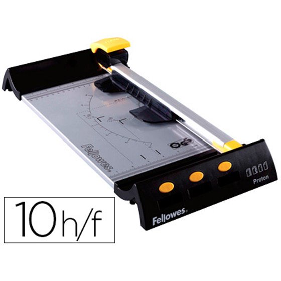 Cizalla Fellowes Neutron Plus A4 De Rodillo Hasta 10 Hojas 80 Gr