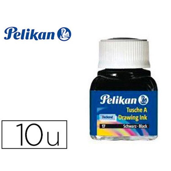 Tinta China Pelikan Colores Surtidos Bote 10 Ml
