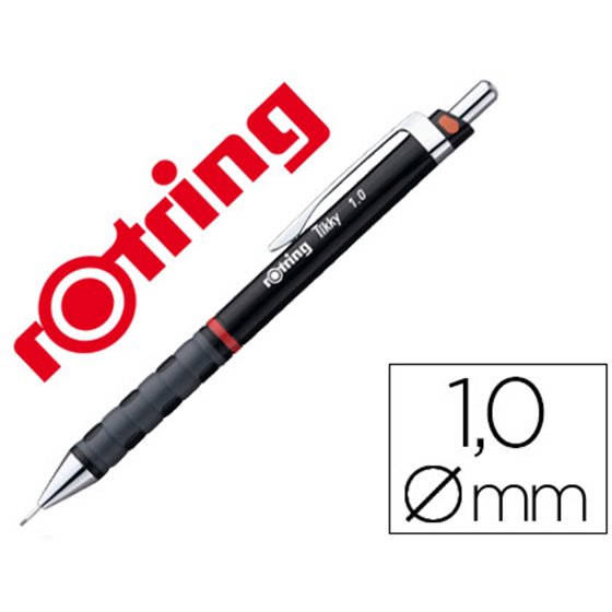 Portaminas Rotring Tikky 1 Mm Negro