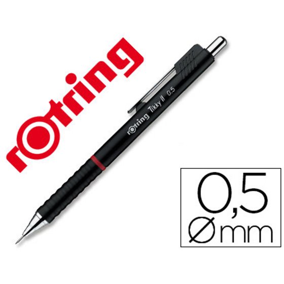 Portaminas Rotring Tikky 0,5 Mm Negro