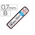 Minas Rotring Grafito 0,7 Mm B Estuche De 12 Minas