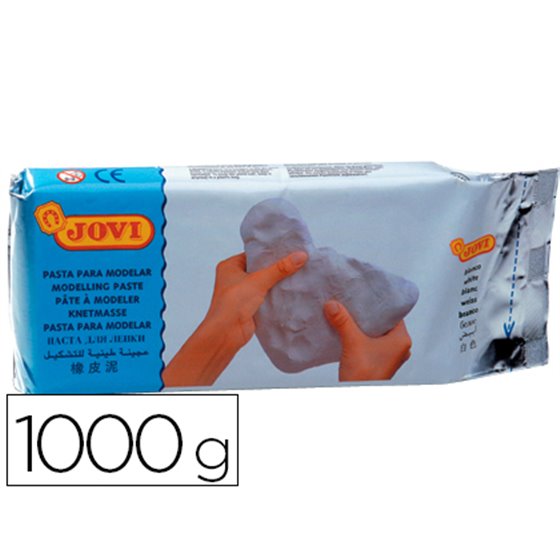 Pasta Jovi Para Modelar 1000 Gr Color Blanco