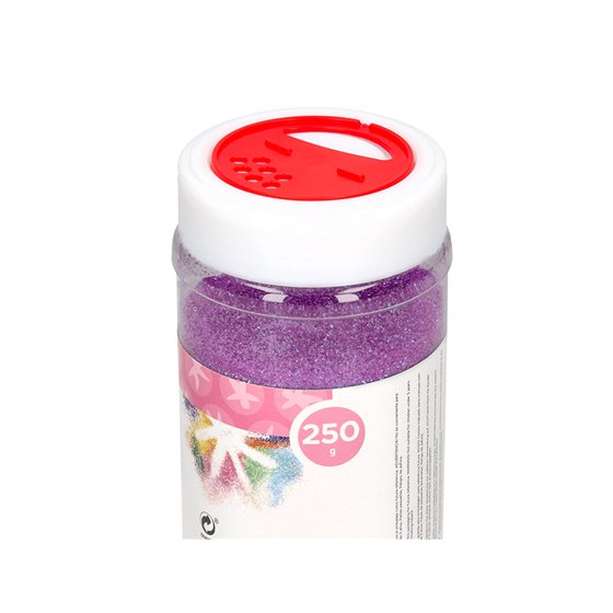 Purpurina Liderpapel Fantasia Color Metalico Violeta Pastel Bote De 250 Gr