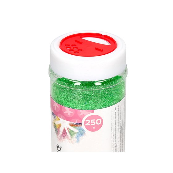 Purpurina Liderpapel Fantasia Color Metalico Verde Pastel Bote De 250 Gr