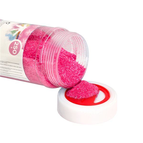 Purpurina Liderpapel Fantasia Color Metalico Rosa Pastel Bote De 250 Gr