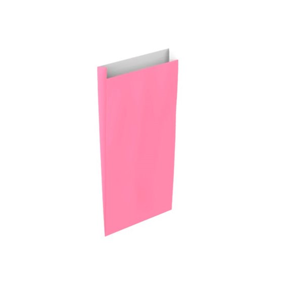 Sobre Papel Basika Celulosa Rosa Con Fuelle M 200X350X60 Mm Paquete De 25 Unidades