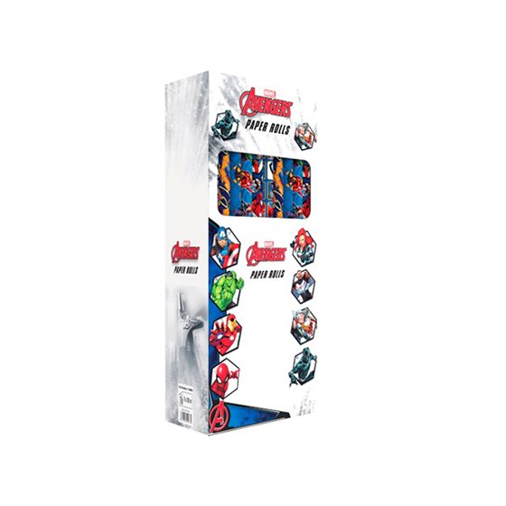 Papel De Regalo Basika Marvel Rollo De 70 X 200 Cm 60 Gr Modelos Surtidos