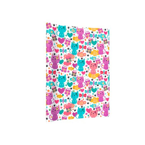 Papel De Regalo Basika Infantil Rollo De 100 X 300 Cm Modelos Surtidos