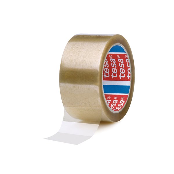 Cinta Adhesiva Tesa Pp Transparente 66 Mt X 50 Mm Para Embalaje