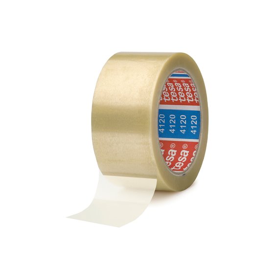 Cinta Adhesiva Tesa Pvc Transparente 66 Mt X 50 Mm Para Embalaje