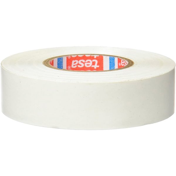 Cinta Adhesiva Aislante Tesa 20 Mt X 19 Mm Color Blanco