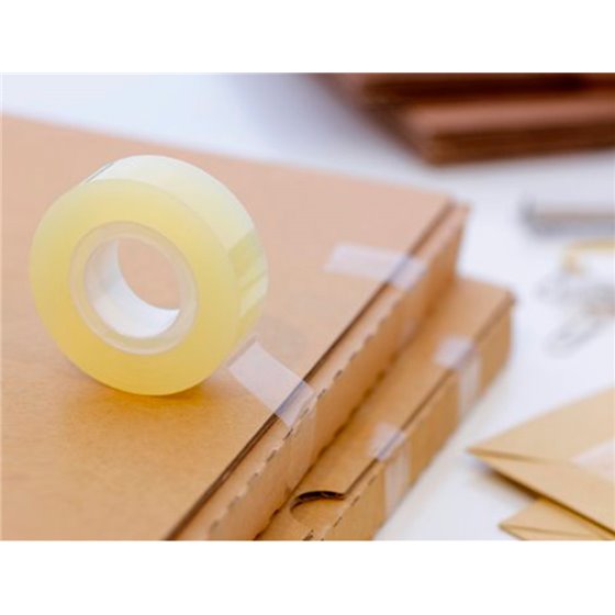 Cinta Adhesiva Scotch Acordeon 550 33 Mt X 19 Mm Pack De 8 Unidades