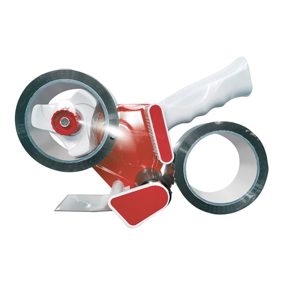 Portarrollo Q-Connect Para Embalaje Para Cintas De 66Mt X 50Mm Incluye 2 Rollos Cinta Marron