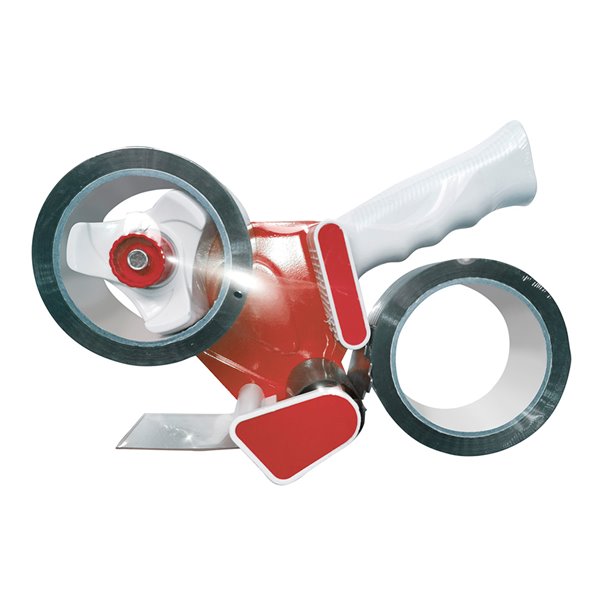 Portarrollo Q-Connect Para Embalaje Para Cintas De 66Mt X 50Mm Incluye 2 Rollos Cinta Marron