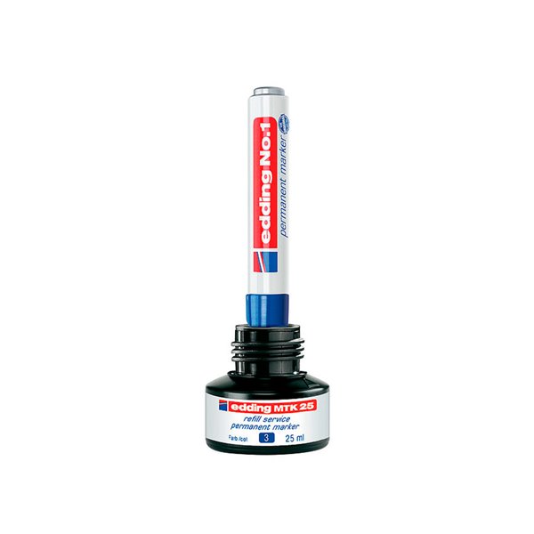 Tinta Rotulador Edding T-100 Negro Bote 100 Ml