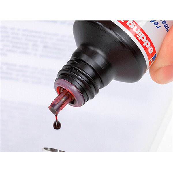 Tinta Rotulador Edding T-100 Negro Bote 100 Ml