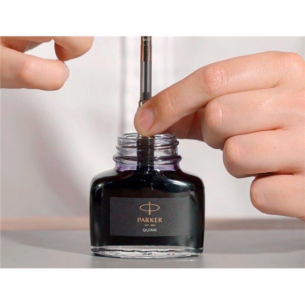 Tinta Estilografica Parker Negra Bote 57 Ml