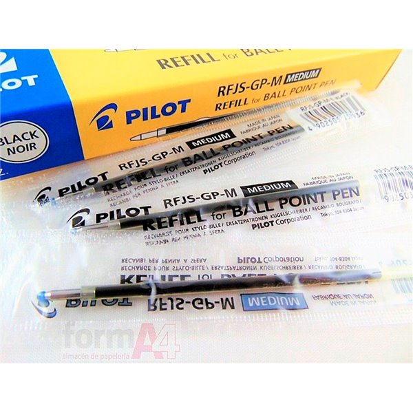 Recambio Boligrafo Pilot Super Grip Y Dr.Grip Azul