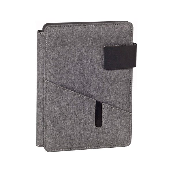 Carpeta Portafolios Carchivo Venture Din A5 Con Cuaderno Y Soporte Smartphone Color Gris