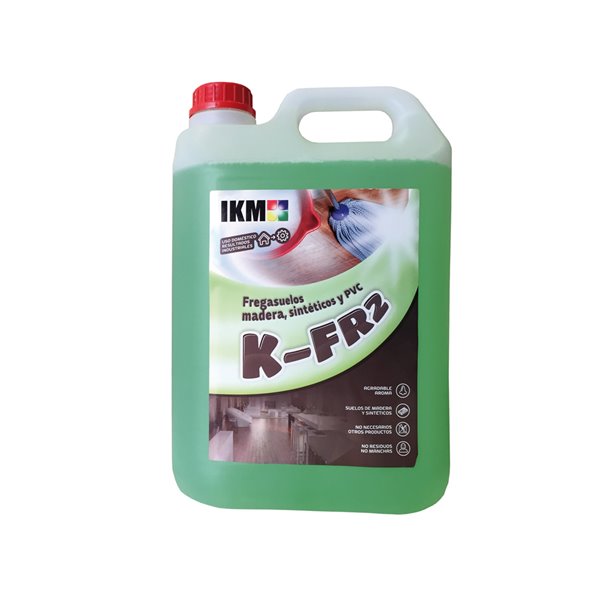 Limpiasuelos Ikm Para Suelo De Madera / Sintentico / Pvc Garrafa De 5 Litros