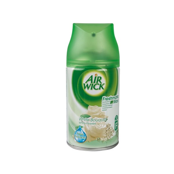 Ambientador Air Wick Flores Blancas Recambio De 250 Ml Para Aparato Air Wick Freshmatik
