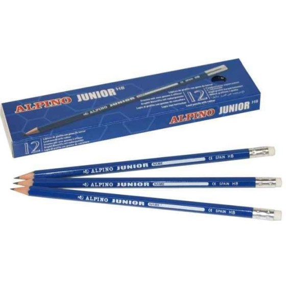 Lapicero Grafito Con Goma ALPINO Junior HB