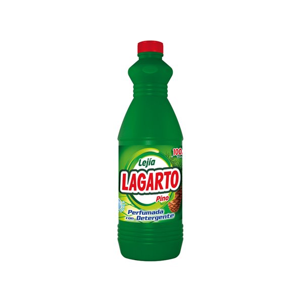 Lejia Con Detergente Lagarto Pino Botella De 1,5 L
