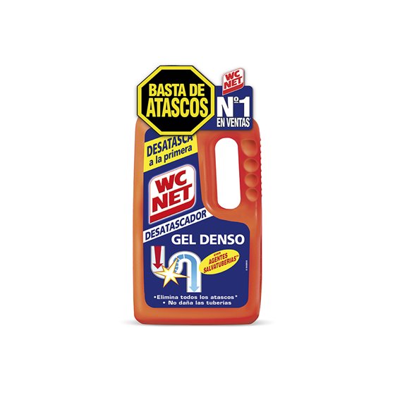 Desatascador De Tuberias Gel Wc Net Energy Botella De 1 Litro