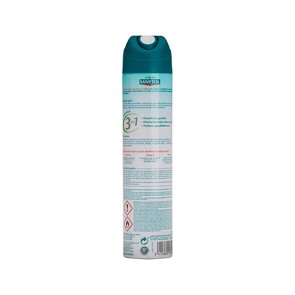 Ambientador Sanytol Desinfectante Para Hogar Y Tejidos Spray Bote De 300 Ml
