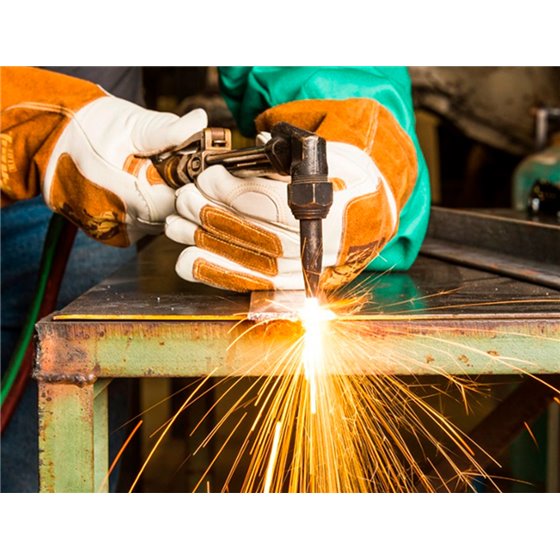 Pictograma Archivo 2000 Obligatorio Uso De Guantes Pvc Azul Luminiscente 210X297 Mm