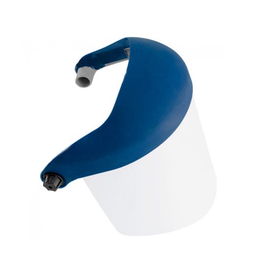Pantalla Para Casco Faru A20C Con Visera Y Protector Barbilla Azul 200X300 Mm