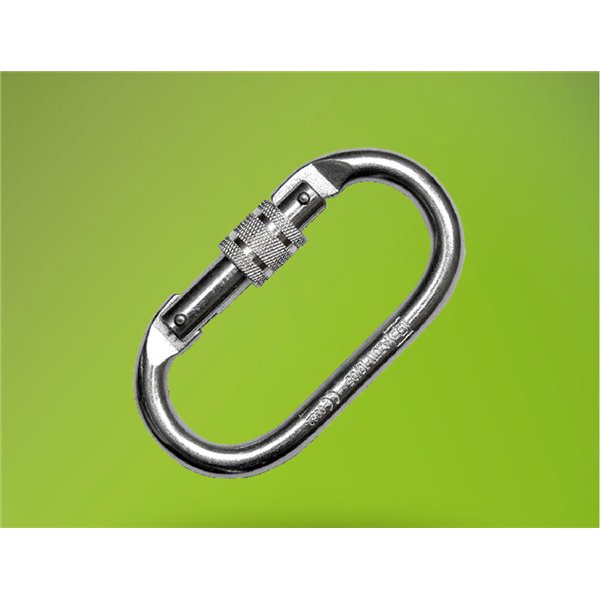 Mosqueton Faru Acero Galvanizado Virola 19 Mm Resistencia 25 Kn