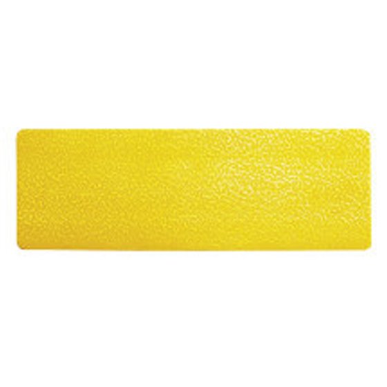 Simbolo Adhesivo Durable Pvc Forma De Linea Para Delimitacion Suelo Amarillo 150X50X0,7 Mm Pack De 10