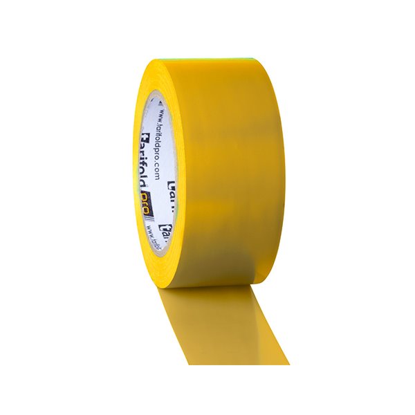 Cinta Adhesiva Tarifold Para Marcaje Y Señalizacion De Suelo 33 Mt X 50 Mm Color Amarillo