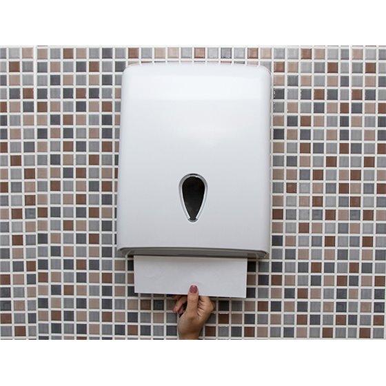 Dispensador Toallitas Secamanos Dahi Abs Color Blanco 370X277X130 Mm