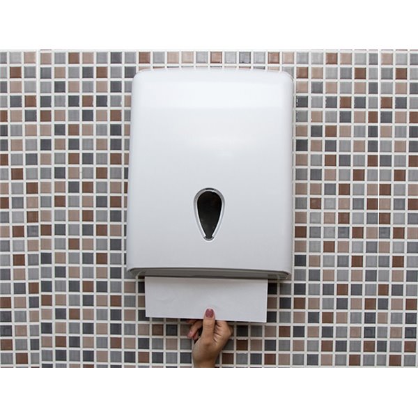 Dispensador Toallitas Secamanos Dahi Abs Color Blanco 370X277X130 Mm