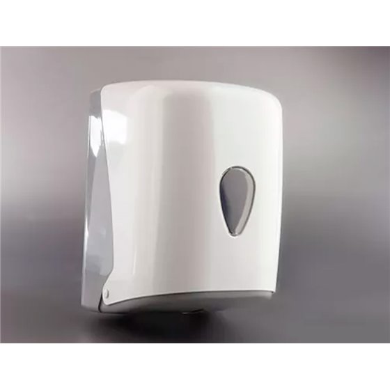 Dispensador Papel Secamanos Dahi Mecha Abs Color Blanco 321X207X220 Mm