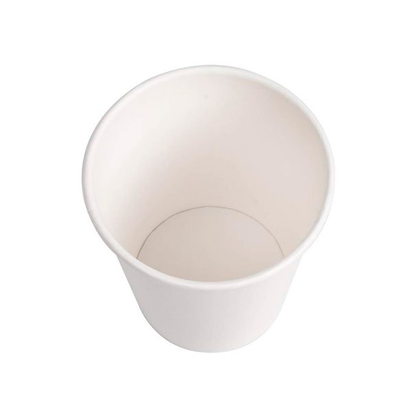 Vaso De Carton Biodegradable Blanco 290 Cc Paquete De 50 Unidades