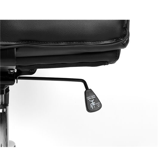 Silla Direccion Q-Connect Leo Respaldo Alto Regulable En Altura 1170 + 80 Mm Alto Ancho 650 Mm Profundidad 700