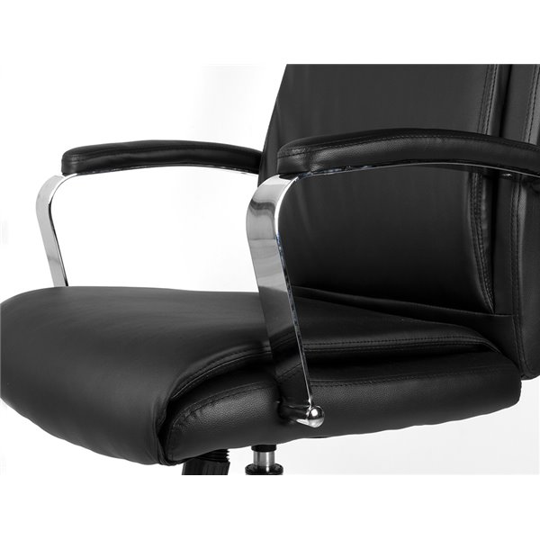 Silla Direccion Q-Connect Leo Respaldo Alto Regulable En Altura 1170 + 80 Mm Alto Ancho 650 Mm Profundidad 700